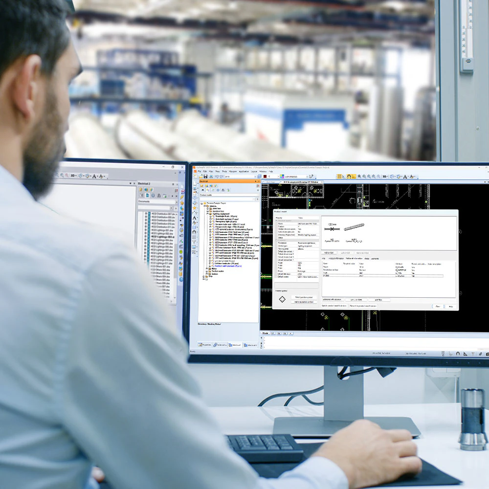 screenshot of CADMATIC Electrical